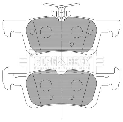 BORG & BECK Jarrupala, levyjarru BBP2462